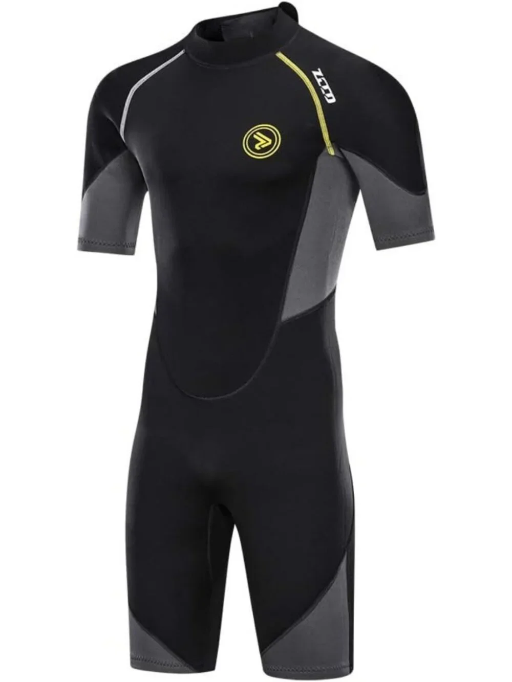 Premium Neoprene Men's Shorty Wetsuit 1.5/3mm for Surfing, Snorkeling & Diving
